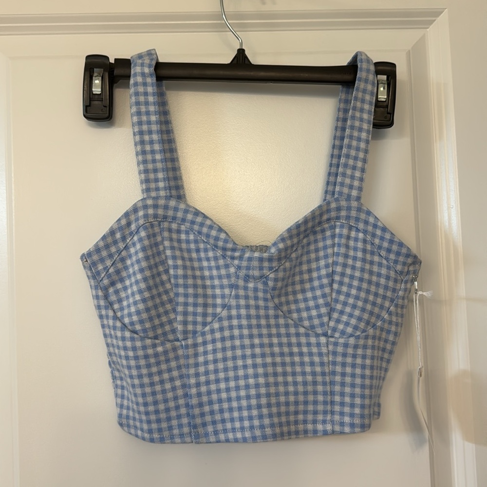 Women’s gingham set Sz L